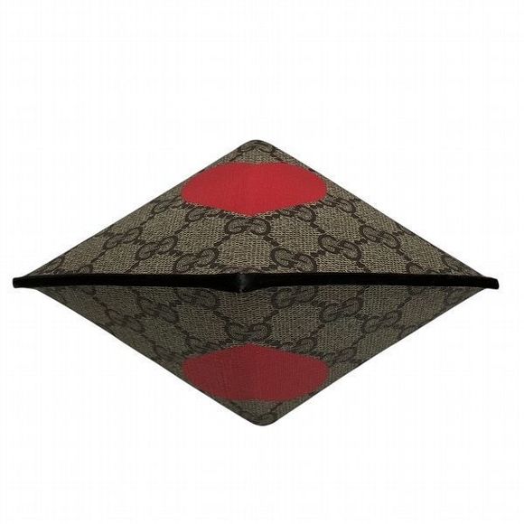 Gucci Small Heart 678131 GG Supreme Bag Shoulder Bag Women - Picture 3 of 9